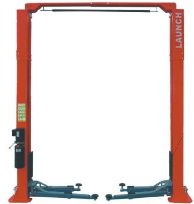 China TLT235SC Used Vehicle Lift 2 Post Hydraulic Double Hoist Automatic Lift 3.5 Ton for sale