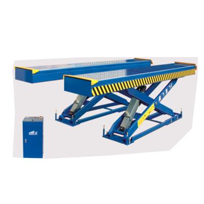 China Car Repair Maintenance Lifting 4.5tons Flat Scissor Car Lift for sale