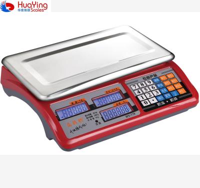 China 40kg Digital Retail Electronic Weighing Scale 33.6*23.2cm for sale