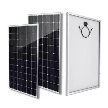 China Full Black Mono Solar Panel 150w 160w 170 Watt 180 Watt 166mmx166mm for sale