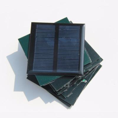 China 6v epoxy 2w 3w 4w 5w 6w 7w 8w 9w 10w 12w 15w Mini Solar Panel for led light 156mmx156mm for sale