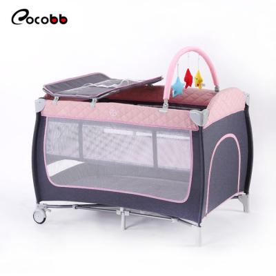 China EUROPEAN Comfort Security Cloth Travel Baby Bed Lovely safety protection for sale