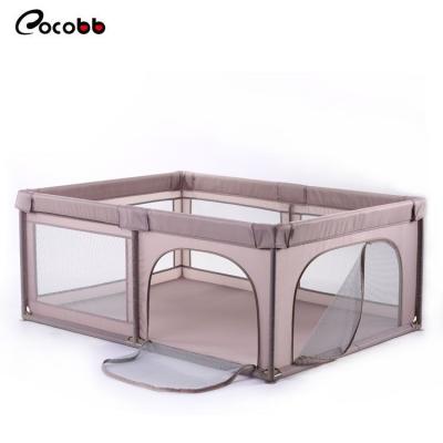 China High Quality New Design Child Yard Game Cute Playing Baby Playpen Big And Safety Fence for sale