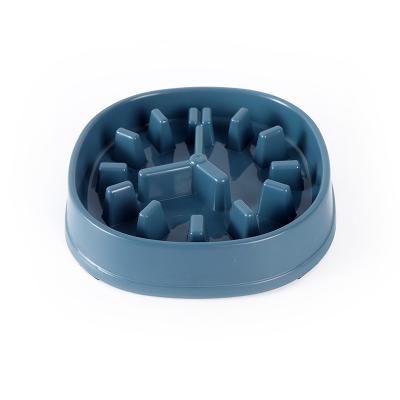 China Wholesale Non-automatic OMPET Driver Dog Bowl Manufacturer Multi-colors Slow Bone Design for sale