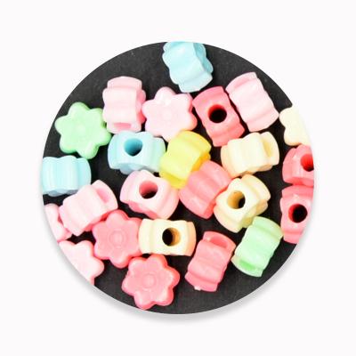 China Necklace Bracelet Anklet Ring Mouthpiece Chains Hot Selling Plastic Flower Loosely Bagged Bead DIY Accessories For Jewelry Making for sale