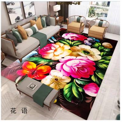 China Best Living Room Carpet Rugs Large Europe Flower Washable Modern Butterfly Blankets for sale