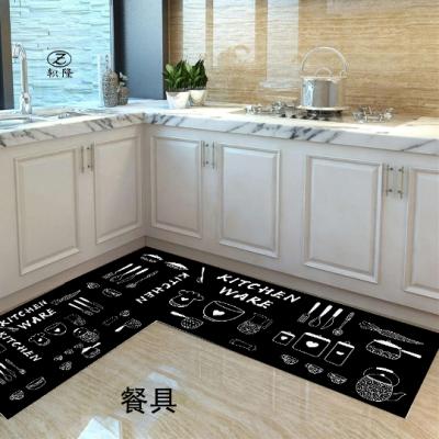 China Wholesale China Hot Sale Factory Price OEM Cheap Washable Anti Slip Kitchen Mat Covers for sale