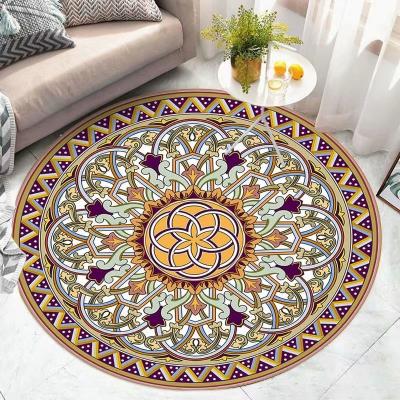 China Washable Round Carpet Cover For Kids Room Persian Rug And Carpets for sale