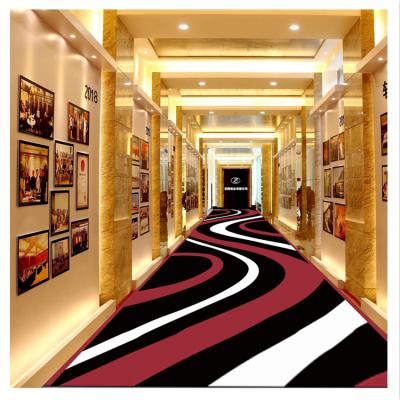 China Good Prices Luxury 5 Star Hotel Corridor Lobby Corridor Carpet Washable for sale