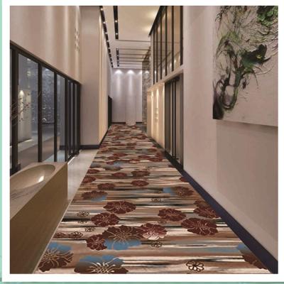 China Washable Hot Sales 3D Stars And Floral Pattern Hallway Polyester Carpet for sale