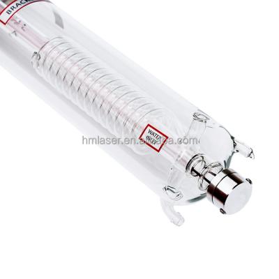 China CO2 Laser Cutting Engraving Marking Machine HM Beijing Laser CO2 Tube 60W 75W 1100mm 80W 90W 1250mm 100W 1400mm 130W 1650mm 150W 1850mm*90mm Red Dot Pointer Metal Head for sale