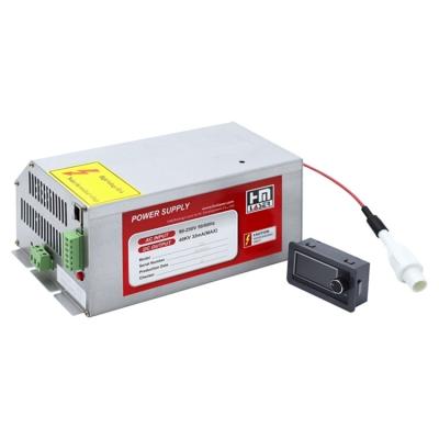 China Compatible AC90-250V Machinery Repair Shops/Auto Discharge After Power Off LCD Display/18 Months Warranty 80W Power Supply Tube Laser CO2 for sale