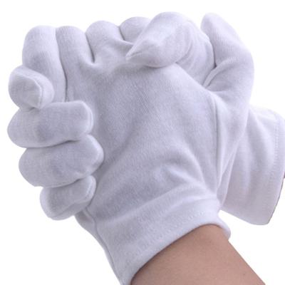 China Jewelry RTS Moisturizing Gloves Over Dry Gloves Cosmetic Eczema Cloth Night Bedtime Cotton Inspection Hand Guantes for sale