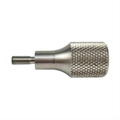 China Aluminum OEM Customized SUS 303 304 316 316L CNC Machining Knurled Knob In China Zlr Metal Works for sale