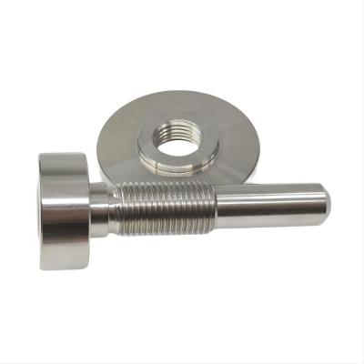 China Aluminum CNC Lathe Turning And Milling Service For Blank Surface Flange Parts for sale