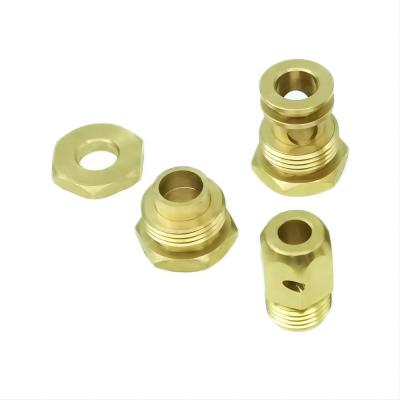 China Aluminum High Quality Customized Brass CNC Turned Parts Factory for sale