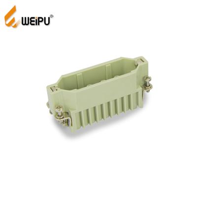 China Power HD-025 10A 8 Pin WEIPU 250V Male Female Heavy Duty Aluminum Cable Connector IP67 for sale