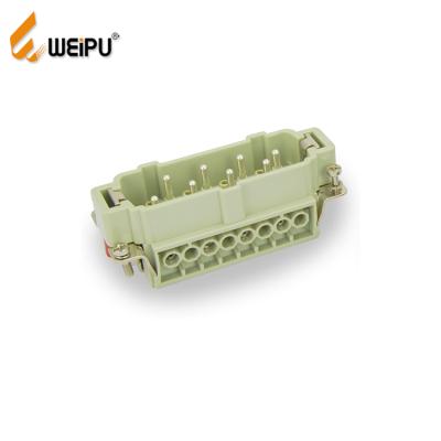 China WEIPU HAVE-006 16A 830V 6Pin Power Isolation Male Female Cable Connectors for sale