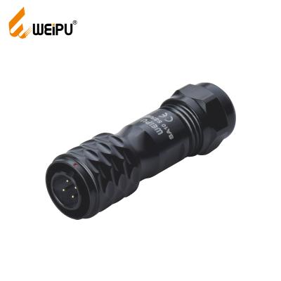 China Power SA1010/S Weipu Push Pull Female Cable IP67 Water Proof Quick Connector for sale