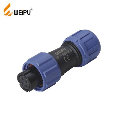 China Waterproof Power WEIPU SY1710 IP67 PC 2 3 4 5 6 7 9 Pin Male Circular Bayonet Coupling Cable Connector for sale