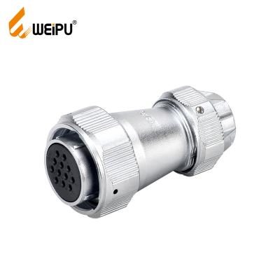 China Power Weipu WY28-TE IP67 Waterproof AC Male And Female Plug Circular Cable Connector for sale