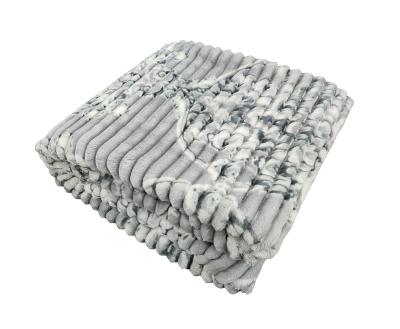 China Cheap Custom Large Price Soft Warm Winter Thick Flannel Burnt Size Printed Blankets for sale