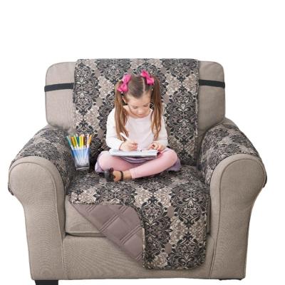 China Elastic Breathable Comfort Well Design Recliner Stretch Armless Single Sofa Cover for sale