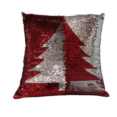 China Sequin Christmas Decoration Supplies Anti-Static Custom Sofa Cushion Pillow for sale