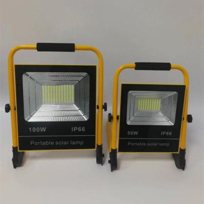 China Outside 2022 New Portable Outdoor Camping Rechargeable Led Flood Light for sale