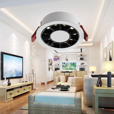 China Modern Ultra Thin Recessed Ceiling Downlight Round LED 8W 15W 20W 30W Cob Led Downlight for sale