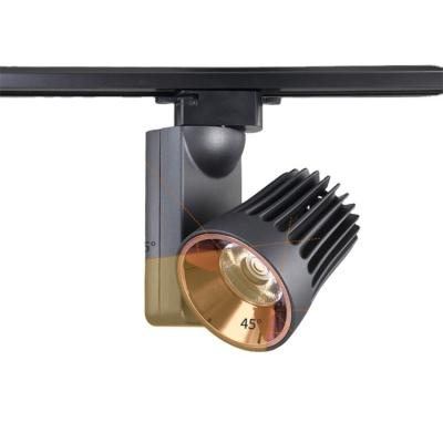 China Modern High Quality Aluminum Magnetic Rail Mount 20W 30W COB Led Track Light for sale