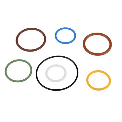 China IBG Custom Food Grade Different Type Silicone Colorful VMQ Rubber Seal O-Ring for sale