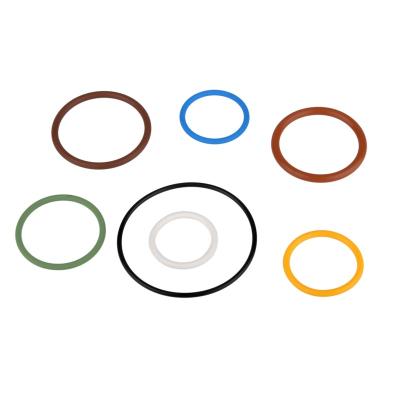 China Manufacturer OEM Fast Delivery Silicone Rubber Ring FKM FPM EPDM General Dimension Silicone Rubber O-Ring Sealing for sale