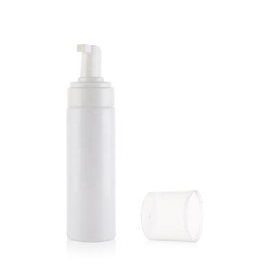 China Household Products Clear White PET Foaming Hand Soap 200ml Foam Pump Bottle for sale