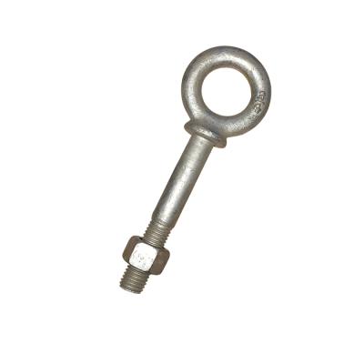 China Carbon steel g277 carbon steel lifting eye bolt with nut for sale