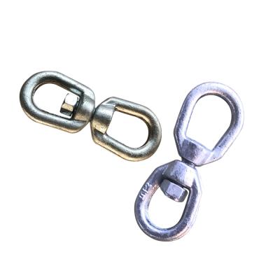 China Custom Regular Carbon Steel Double D Eye And G402 Swivel Eye Ring for sale