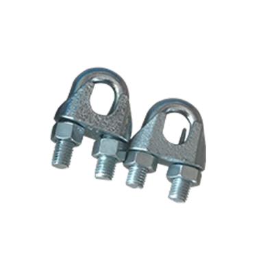 China Body-malleable; U bolts-carbon steel hardware rigging din 741 malleable wire rope ring clips for sale