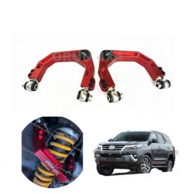 China high quality fortuner upper suspension lift kits control arm aluminum alloy fortuner 4x4 parts. for sale