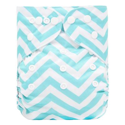 China Goodbum Summer Beach Baby Pocket Printed Cloth Diaper Without Insert Cloth Diaper for sale