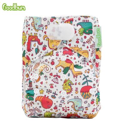 China Goodbum Printed Comfort Custom Printed Washable Cloth Diaper For Babies for sale