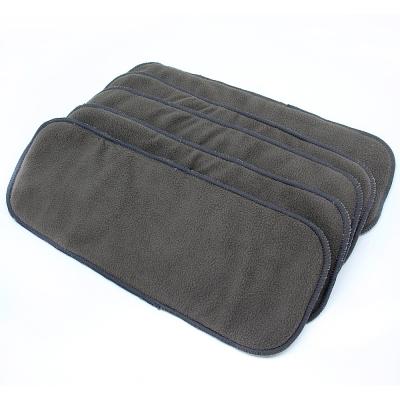 China Goodbum Charcoal Printed Bamboo Material Can Be Recycled Diaper Insert for sale