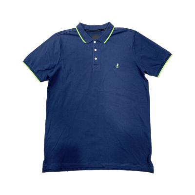 China Factory Custom Men's T-shirt Anti-wrinkle High Quality Men's Logo Short Sleeve Polo Shirts for sale