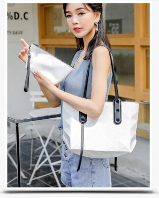 China 2021new fashion style fashion bags women's handbags pure color single shoulder bag for sale