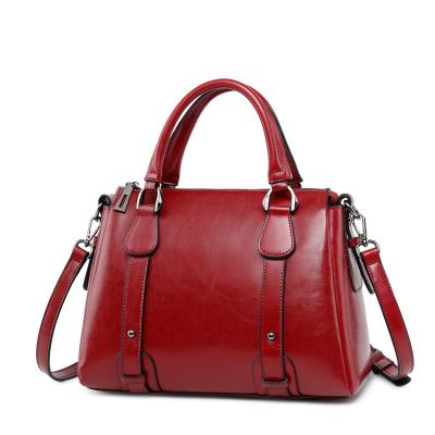 China Large Capacity PORTABLE Female Bag 2023 New Leather Handbag for sale