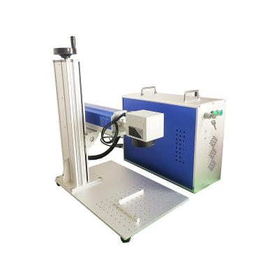 China Air-cooled fiber laser marking machine 20W raycus 50w and 100W 30w and jpt and max sources for sale