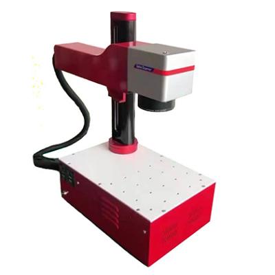 China Laser Marking Mini Laser Marking Machine for Metal Laser Engraving Machine Stainless Steel Aluminum Plastic Stone Engraving 20w for sale