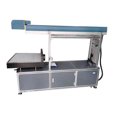 China 600-1500mm Large Area 600-1500mm CO2 Laser Marking Machine Dynamics MDF Laser Ceramic Leather Plastic Engraving for sale