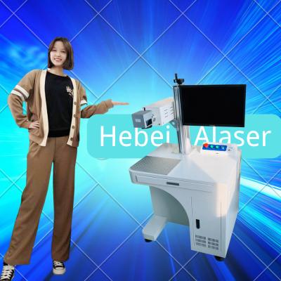 China Air-cooled CCD galvo 30w40w100w CO2 laser marking machine CO2 laser marking machine Automatic focus fly for sale