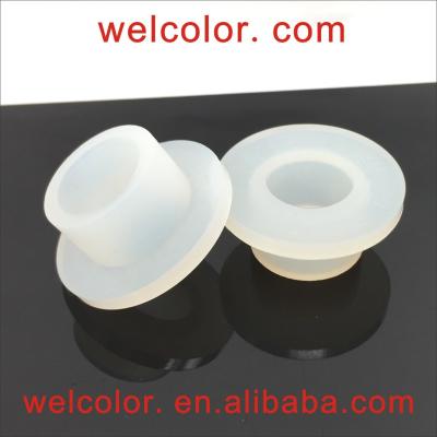 China 19mm Safe 19.0mm 19mm Sealing Hole Glass Plug Round Socket Grommet Seal Hollow Rubber Stopper T Type With 14 14.0 Mm 14.0mm Inner Hole for sale