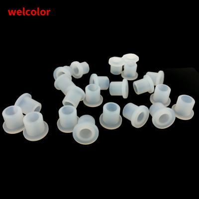 China Factory Safe Sale Custom Size Silicone Rubber Gasket For Valves To Seal Plug Hollow Hole Plug OD 8.0mm 5/16